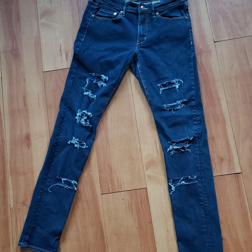 Slim fit stretch jeans by &